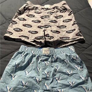 American Eagle Boxers Set - Gray and Blue